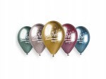 Balony lateksowe Gemar Happy Birthday 33cm 5 sztuK