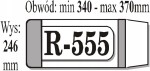 Okładka książkowa R-555 REGULOWANA