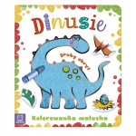 DINUSIE. KOLOROWANKA MALUCHA Z GRUBYM OBRYSEM Praca zbiorowa