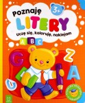 Poznaję litery. Uczę się, koloruję, naklejam. 3+ Sylwia Kajdana