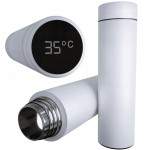 TERMOS KUBEK TERMICZNY SMART wyświetlacz LCD 500ml PREZENT biały