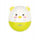 Temperówka manualna z pojemnikiem Deli zielona