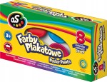 Farby plakatowe Astra AS 8 szt. x 20 ml