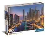 Puzzle 1000 elementów Compact Dubaj nocą Clementoni prezent