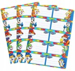 Naklejki na zeszyt Bambino 1 szt.=10 NAKLEJEK