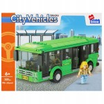 Klocki konstrukcyjne 221 elementów City Bus alleBLOX SUPER ZABAWA PREZENT