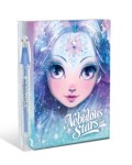 Notes A6 Nebulous Stars z długopisem i karteczkami samoprzylepnymi