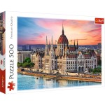 Puzzle Trefl Premium Quality 500 elementów Puzzle Budapeszt, Węgry 500