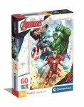 Puzzle Avengers 60el Clementoni super color 4+