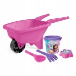 Taczka z kompletem do piasku WADER Koci domek Gabi PREZENT DLA DZIECKA