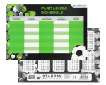 Plan lekcji z tabliczką mnożenia A5 Football Piłka nożna Starpak