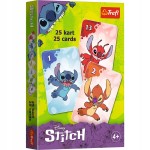 Stitch Karty Piotruś gra karciana Trefl