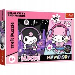 Puzzle 160 Kuromi rządzi Hello Kitty TREFL