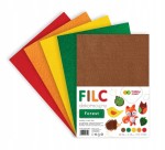 Filc Dekoracyjny 20x30cm 1,5mm 5 Arkuszy Forest mix kolorów Happy Color