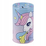 UNICORN JEDNOROŻEC SKARBONKA metalowa dla dziewczynki 5465