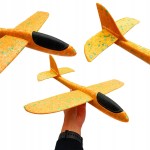 Samolot szybowiec styropianowy rzutka dla dzieci 38 cm