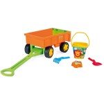 Gigant wózek/przyczepa z kompletem do piasku