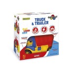 Gigant wywrotka z przyczepą