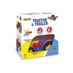 Gigant traktor z przyczepą