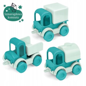 ZESTAW AUTEK DLA DZIECI KID CARS TRIO WADER MIĘTA