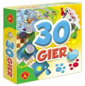 Gra planszowa RODZINNA Alexander 30 gier 5+ HIT