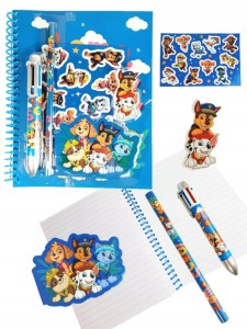 Zestaw piśmienniczy szkolny skoroszyt Psi Patrol