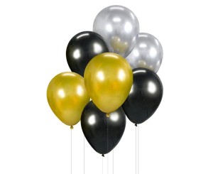 Balony klasyczne BUKIET BALONOWY 7 sztuk URODZINY