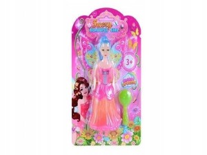 Lalka wróżka mix wzorów 15cm do zabawy dla dzieci