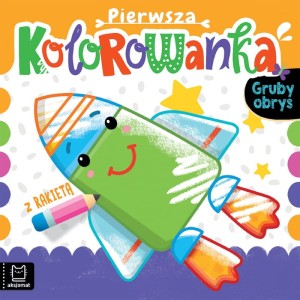 MALOWANKA 190X190 PIERWSZA KOLOROWAN RAKIETA AKS