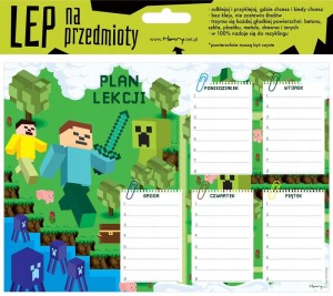 Plan lekcji ELEKTROSTATYCZNY PRZYKLEJAJ ODKLEJAJ MINECRAFT