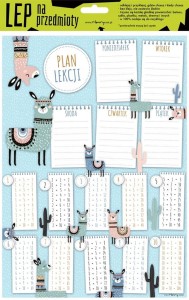 Plan lekcji ELEKTROSTATYCZNY PRZYKLEJAJ ODKLEJAJ LAMY