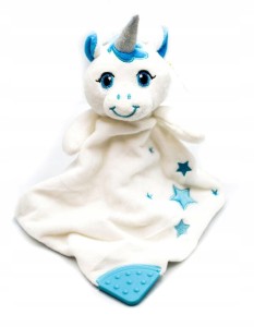 Przytulanka MASKOTKA Jednorożec kocyk dla dziecka JEDNOROŻEC UNICORN