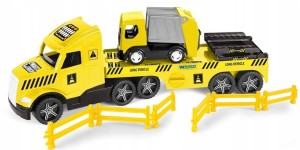 Wader 36441 Magic Truck Technic laweta ze śmieciarką