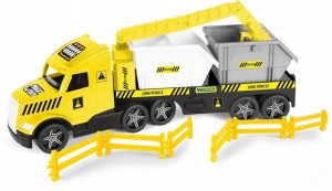 Wader 36471 Magic Truck Technic laweta z kontenerami