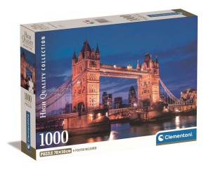 Puzzle Clementoni Tower bridge 1000 elementów PUZZLE