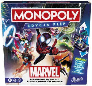 Gra planszowa Monopoly Marvel F9931120 Hasbro