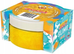 SLIME Zestaw Glut dla Dzieci Złoty Perłowy 200g masa slime jiggly tuban