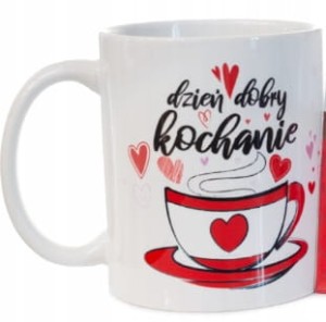 Kubek Dzień dobry kochanie ceramika 250 ml