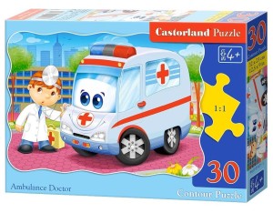 Puzzle Castorland 30 elementów Lekarz medycyny ratunkowej