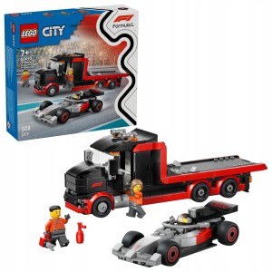 LEGO City 60493 Ciężarówka F1 z bolidem Audi F1 super prezent dla dziecka