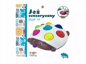 JEŻ SENSORYCZNY POP IT TRIFOX DLA MALUSZKA