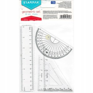 Zestaw geometryczny Starpak 174930 4 elementy