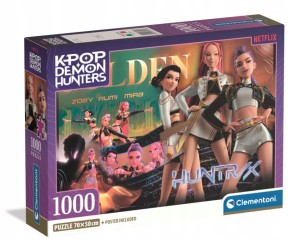 Puzzle Clementoni 1000 elementów Puzzle 1000 elem K-Pop Demon Hunters 37126