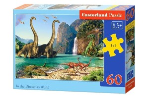 Puzzle 60 Świat dinozaurów Castorland B-06922-1