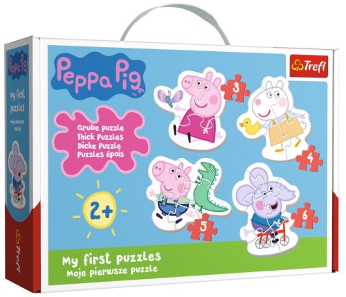 Trefl Puzzle Baby Classic / Urocza świnka Peppa