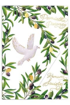 kartka I Komunia Święta