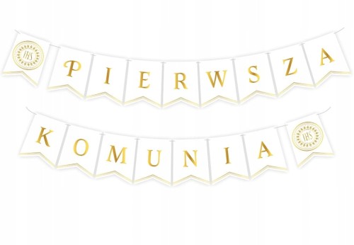 Girlanda komunijna Godan 300 cm 2 el. pierwsza komunia