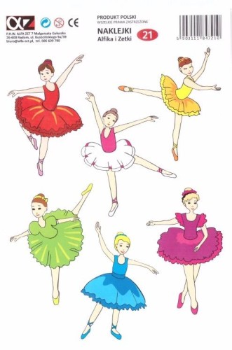 Naklejki baletnice