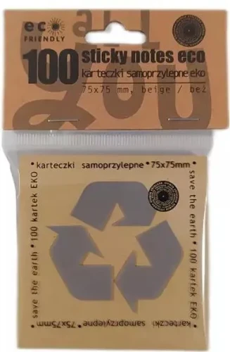 Karteczki samoprzylepne ECO