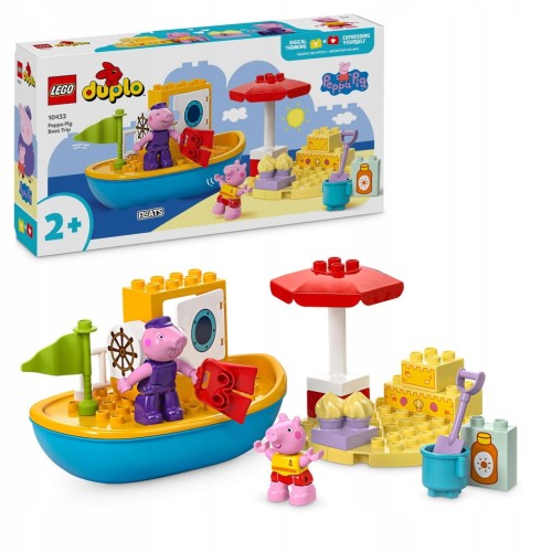 LEGO Duplo 10432 Świnka Peppa i rejs statkiem SUPER PREZENT URODZINY ŚWIĘTA